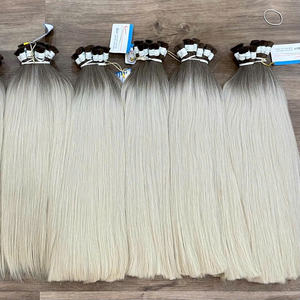 Extensiones de cabello Remy vietnamita crudo de alta calidad 100% Buen paquete a granel Precio al por mayor Lo mejor de la fábrica - Product Image 2