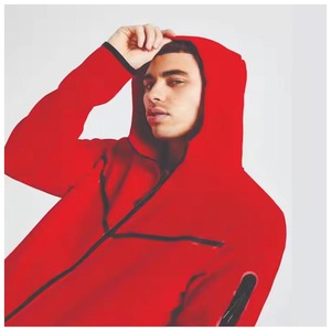 Chándal de entrenamiento liso personalizado al por mayor, chándal profesional, chándal de alta calidad, ropa de calle, chándal para hombre - Product Image 4