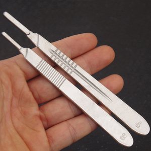 ผู้ผลิตด้ามมีดผ่าตัดแบบ OEM ODM ชุดมีดผ่าตัดสแตนเลส 5 ชิ้น คุณภาพดีที่สุดจากปากีสถาน - Product Image 2