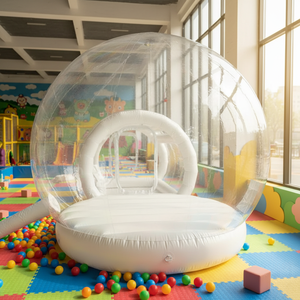 Carpa Inflable <span class=keywords><strong>de</strong></span> PVC para Adultos <span class=keywords><strong>de</strong></span> 3*6m, Diseño <span class=keywords><strong>de</strong></span> Globo <span class=keywords><strong>de</strong></span> Nieve con Domo Transparente, Alquiler <span class=keywords><strong>de</strong></span> <span class=keywords><strong>Castillo</strong></span> Inflable y Brincolín - Product Image 5