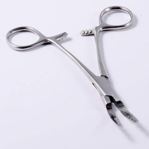 Cosmin Triangle ouverture pince à épiler outil en acier inoxydable corps Piercing pince pour oreille nez langue bijoux pince - Product Image 4