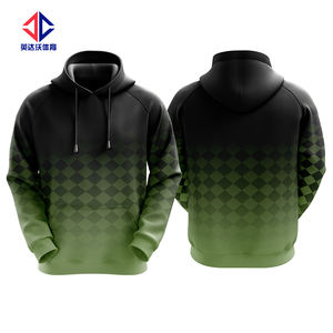 Sudadera con capucha personalizada de otoño para uniforme de equipo de poliéster con logotipos y nombres de sublimación para clubes escuelas grupos corporativos - Product Image 3