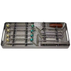 Kit d'instruments vétérinaires orthopédiques en acier inoxydable pour chirurgie générale, usage hospitalier vétérinaire, certifié CE Classe II DIVIED - Product Image 4