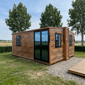 Fabricant de structures en acier préfabriquées, maisons préfabriquées mobiles, conteneurs portables, maisons modulaires extensibles de 20 pieds, petites maisons modulaires - Product Image 3