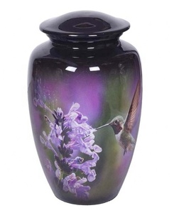 Urna de pájaros humectante, urna de cremación, suministros funerarios clásicos, esmalte de alta calidad para cenizas humanos - Product Image 2