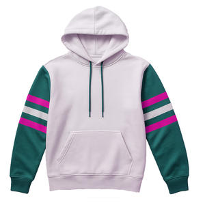 Vente en gros de sweats à capuche décontractés de qualité supérieure avec logo de marque personnalisé 100% coton respirant fabriqué au Pakistan pour la saison d'automne - Product Image 5