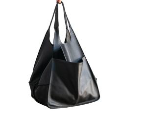 Épaule Hobo Sac Oversize En Cuir Grand Fourre-Tout Tous Les Jours Slouchy Noir Sac À Main Femmes Sac À Main Grand LHB-0096 - Product Image 1