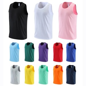 <b>Men</b> Basketball Jerseys <b>Shirts</b> Youth Basketball Vest Uniforms Blank Custom Running Training Gym Loose Jerseys Suits Tank Top - Product Image 1