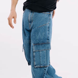 กางเกงคาร์โก้ของผู้ชายกางเกงคาร์โก้ของผู้ชายกางเกงกีฬาฟิตเนสแห้งเร็วออกแบบโลโก้ได้ตามต้องการ - Product Image 5