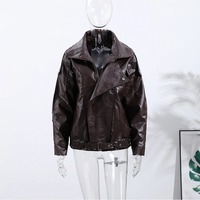 Vente en gros de vestes élégantes et décontractées pour femmes vestes en cuir véritable à la mode personnalisées veste tendance en cuir véritable vente à chaud