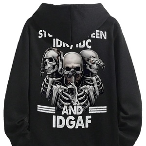 Pull à capuche vintage 100% coton pour homme, sweat-shirt en polaire confortable imprimé numériquement avec logo personnalisé, saison d'hiver, col à capuche - Product Image 1