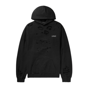 Sudaderas con capucha de algodón para hombre precio al por mayor personalizado impreso y bordado básico para el invierno - Product Image 5