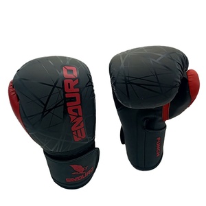 Gants de boxe de haute qualité en matériau PU premium, respirants, imperméables et durables pour l'entraînement et le combat - Product Image 1