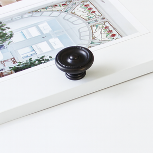 ลูกบิดตู้ทรงกลมโลหะผสมสังกะสี ดีไซน์ขอบเชือก ทนทาน ฮาร์ดแวร์ทันสมัยสำหรับตู้เสื้อผ้า ห้องครัว ห้องนอน ห้องน้ำ เฟอร์นิเจอร์ - Product Image 4