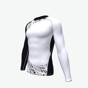 Latex Breathable Long Sleeve Rush Guard Surfing Wetsuit <b>Swim</b> Dive <b>Shirt</b> <b>for</b> <b>Men</b> - Product Image 2