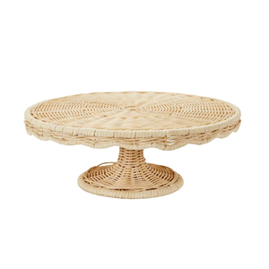 Vente en gros de piédestal rond en rotin fait main écologique plateau de service fait main pour la décoration intérieure meilleure vente du Vietnam - Product Image 1