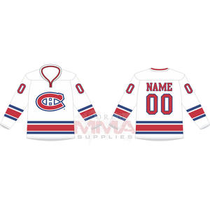 Maillots de hockey sur glace unisexe de la meilleure qualité Service OEM pour vêtements de sport pour adultes - Product Image 3