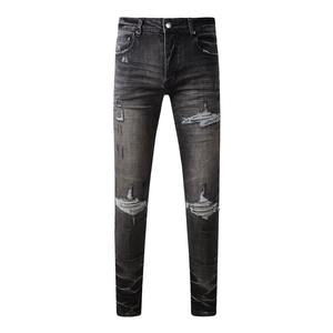 Pantalones vaqueros para hombre al aire libre con logotipo personalizado de alta calidad a la moda informal éxito de ventas personalizados para otoño - Product Image 5