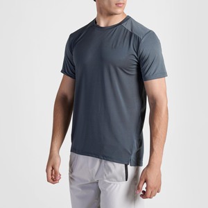 T-shirt en coton confortable à coupe classique pour hommes, développé par des fabricants de vêtements professionnels pour les commandes en gros - Product Image 3