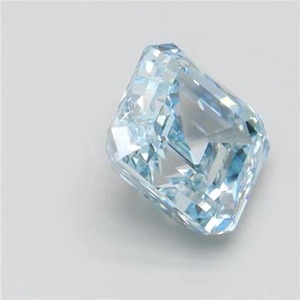 Diamante Suelto de Laboratorio, Corte Asscher, 2.00 Quilates, Azul Fantasía, VS1, Directo de Fábrica Premium, Venta al Por Mayor, Envío del Fabricante - Product Image 3