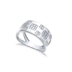 การออกแบบที่โอชะหิน CZ แหวนวงตุรกีทําด้วยมือขายส่งเครื่องประดับเงินแท้ 925 - Product Image 5