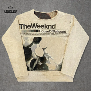 เสื้อยืดโอเวอร์ไซส์ผู้ชายสไตล์วินเทจ ล้างสีแบบแอซิดวอช ผ้าฝ้าย 100% รับทำโลโก้ สตรีทแวร์ ฮิปฮอป สวมหัว แบบ ODM สำหรับฤดูหนาว - Product Image 2