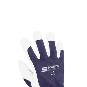 Scanza ถุงมือหนัง SE-AG-0008ทำงาน, ถุงมือนิรภัยสำหรับงานอุตสาหกรรมอุปกรณ์ประกอบมือและแขนป้องกันระดับ EN388 - Product Image 4