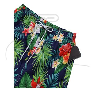 กางเกงขาสั้นชายคุณภาพสูง เอวกลาง ระบายอากาศได้ดี สวมใส่สบาย เหมาะสำหรับใส่ไปชายหาด - Product Image 5