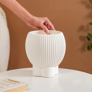 Ensemble fait main 3 vase à fleurs en céramique artisanale indienne décoration de la maison bureau et hôtel Design moderne élégant en céramique vente en gros - Product Image 2