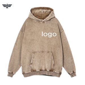Sudadera con capucha Vintage más vendida de 2025 para mujer, Color personalizado, estilo callejero, diseño de punto, estilo de temporada de invierno de longitud larga - Product Image 1