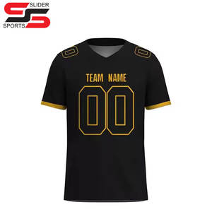 Ventes en gros de maillots de football américains personnalisés de qualité supérieure, nouveaux arrivages, maillots de football par sublimation - Product Image 4