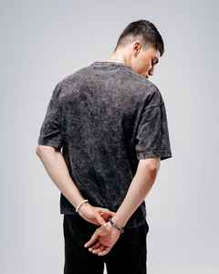 Super soft and ultra comfortable <b>oversized</b> t-<b>shirt</b> with round neck & drop shoulders featuring a screen print graphics - Product Image 4