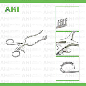 Détartreur dentaire manuel WEITLANER 16,5 cm en acier inoxydable, instrument orthopédique de classe I, auto-retenant, à pointe arrondie, 3x4 branches, CE - Product Image 5