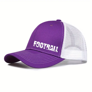 Gorra ajustable de malla con Cierre trasero, gorra informal de moda para exteriores con patrón bordado para muchas ocasiones, gorra de playa unisex - Product Image 5