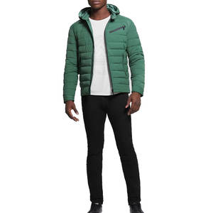 Chaquetas Acolchadas Reversibles Ecológicas para Hombre, Tallas Grandes, Directo de Fábrica, Logotipo Personalizado, Carcasa de Nailon Impermeable, Estilo Urbano - Product Image 3