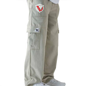 Offre Spéciale directement en usine! Pantalon de travail décontracté pour hommes pour le printemps, l'été léger, droit, de grande taille, multi-poches - Product Image 1