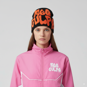 Gorros de punto personalizados hechos a mano a la moda gorro de invierno con forro polar gorro extra cálido para exteriores para el clima - Product Image 4