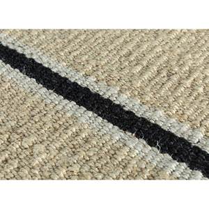 Tapis en jute et chanvre tissé plat Nomadic Threads PDJT-231 ivoire, rayé, rectangulaire, pour couloir, salon, chambre à coucher - Product Image 3