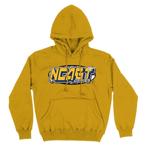 NC A & T aggies เสื้อฮู้ดฤดูหนาวสำหรับผู้ชายและผู้หญิงโลโก้ปักลายลายป้องกันการหดตัวทอสีทึบเรียงราย - Product Image 1