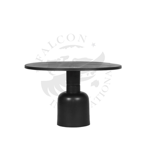 Meubles de salon modernes de luxe Table d'appoint ronde en bois de haute qualité avec console incrustée d'os au prix de gros - Product Image 5