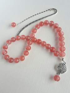 TASBIH SPIRITUAL MINDFULNESS SLAMIC EID CADEAUX OUTIL DE PRIÈRE LUKS Prière Misbah33 Perles Musulman Mât Khan Islamique Eid Tesbih - Product Image 2