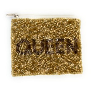 Pochette à monnaie en perles de style ethnique pochette à fermeture éclair perlée pour les femmes en gros pièce de monnaie perlée verse avec des motifs complexes faits à la main - Product Image 3