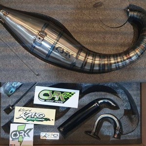 Silenciador de estilo silencioso CSRK, tubo de escape de carreras para motocicleta Honda DIO50 - Product Image 3