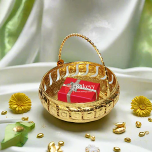 Panier cadeau en métal sur le thème des fêtes conçu pour améliorer la célébration et le rassemblement des Fêtes Cadeau de retour et de mariage Prix de gros - Product Image 3