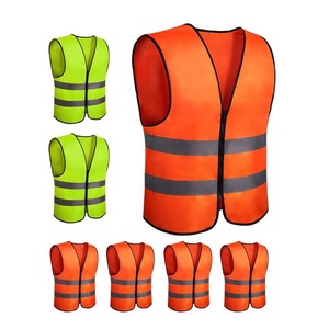 Manufacturing Custom Made Breathable <b>Material</b> Men Workwear Safety Vest Factory Price Slim Fit Men Workwear Safety Vest - Product Image 1