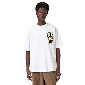 Camiseta Personalizada para Hombre, 100% Algodón Grueso, 280/300 GSM, Corte Regular, Transpirable, Anti-Pilling, con Relieve - Product Image 1