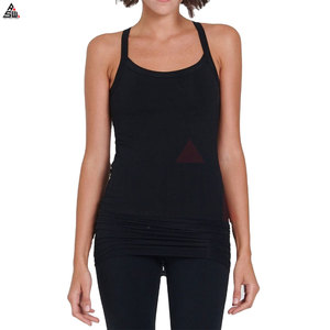 Camisetas de Tirantes para Mujer al por Mayor de Primera Calidad, Secado Rápido, Transpirables, 100% Algodón, Ropa de Gimnasio, Colores Personalizados, Logotipo Personalizado en la Parte Delantera - Product Image 6