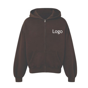 Sudaderas de talla grande con logotipo impreso personalizado para hombre con capucha 100% algodón patrón sólido temporada de invierno Sudadera con capucha hecha en Pakistán - Product Image 2