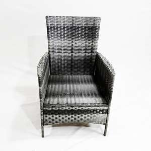 Chaise de patio d'extérieur en osier CH-factory, durable et élégante pour tout jardin ou patio - Product Image 2