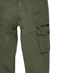 กางเกงคาร์โก้แบบมีกระเป๋ากางเกงผ้าคอตตอนหลายกระเป๋าสำหรับผู้ชายกางเกงคาร์โก้ตามสั่ง100% - Product Image 3